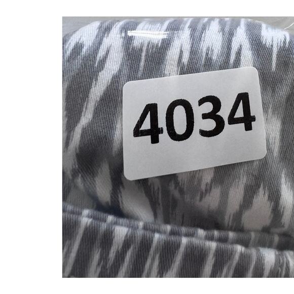 Ann Taylor LOFT Womens Gray Print Pattern 6P Modern Ankle Pants - Picture 8 of 8